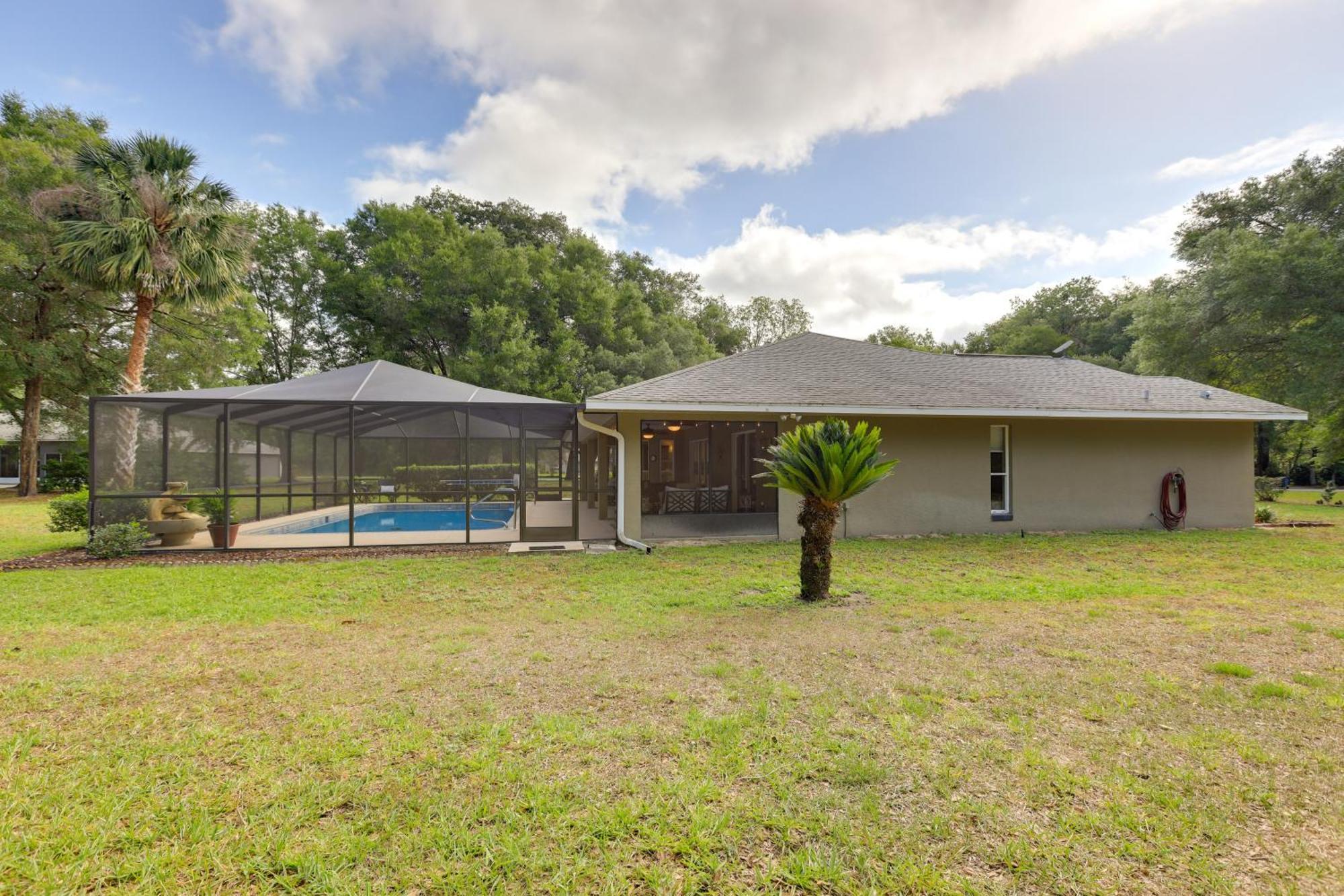 8 Mi To Rainbow Springs Dunnellon Area Home! Esterno foto
