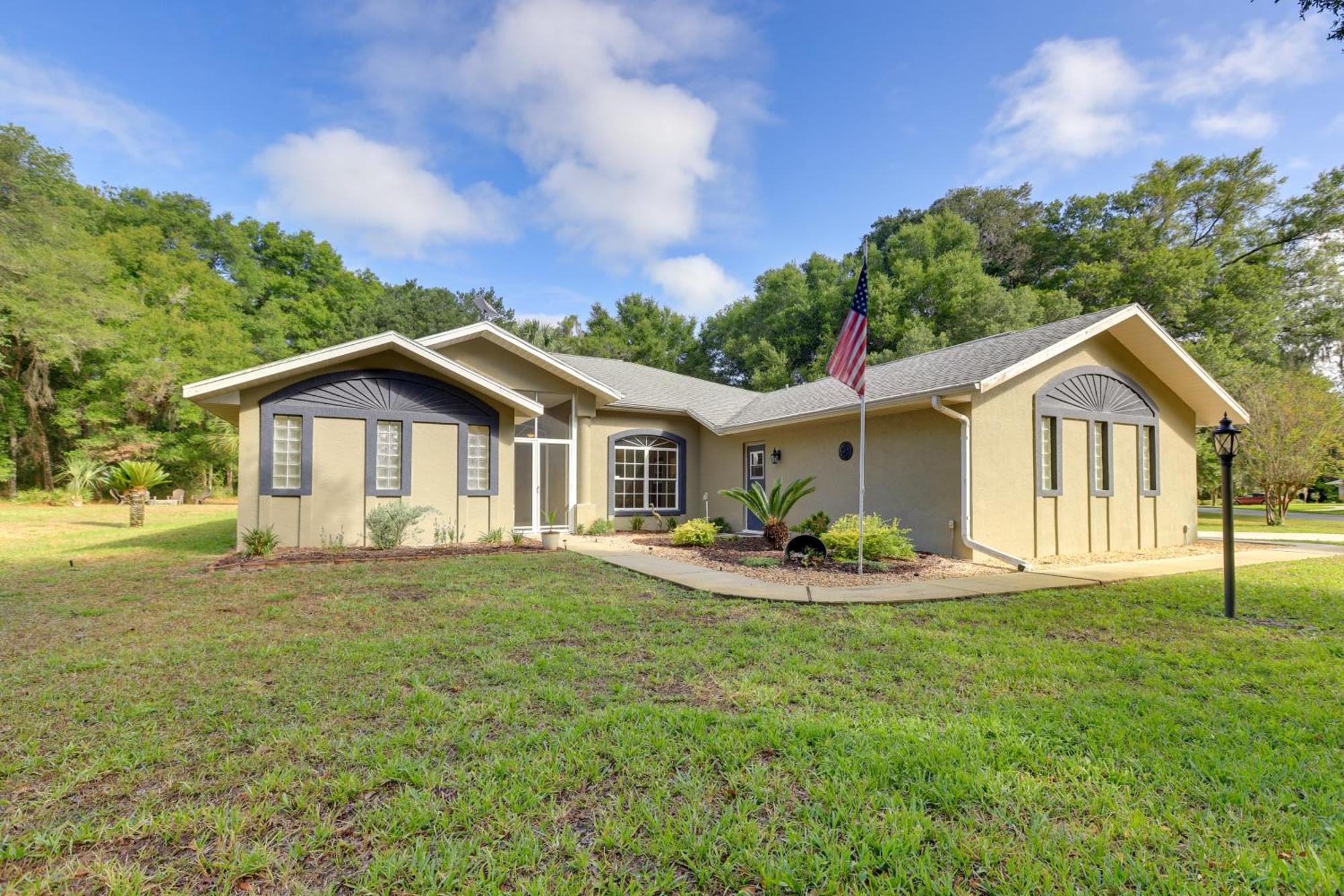 8 Mi To Rainbow Springs Dunnellon Area Home! Esterno foto