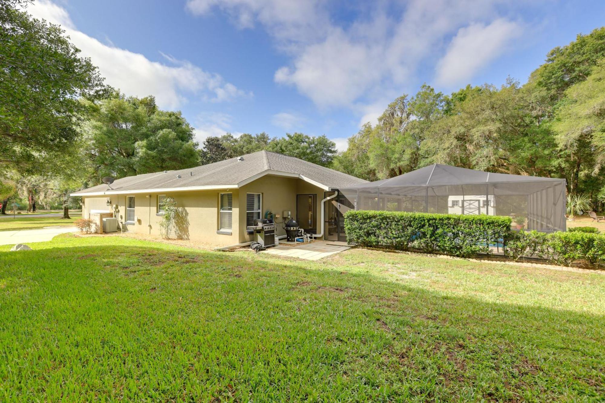 8 Mi To Rainbow Springs Dunnellon Area Home! Esterno foto
